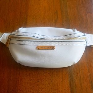 NWT Michael Kors White Fanny Pack / Waist Belt